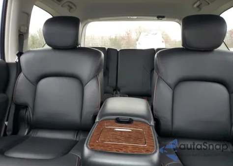 2017 Nissan Armada Platinum из США, поврежденный, VIN JN8AY2NF1H9303578
